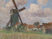 Mill and Village in Belgium - Alfred Zoff — artwork view