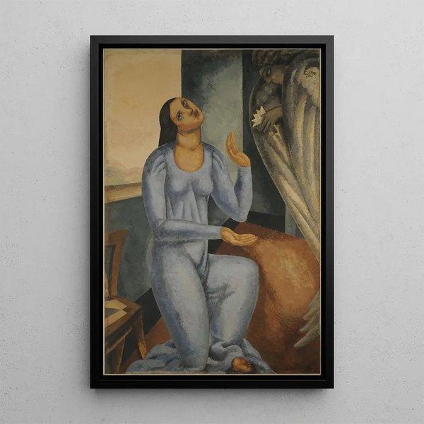 Reproduction of the painting Annunciation - Alfredo Guttero