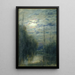 Full Moon Limache Chile - Alfredo Helsby — framed artwork on a wall