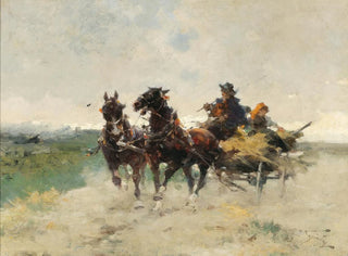 Return home after the fields - Alfredo Tominz — artwork view