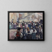 Danse sarde - Alfredo Vaccari — framed artwork on a wall