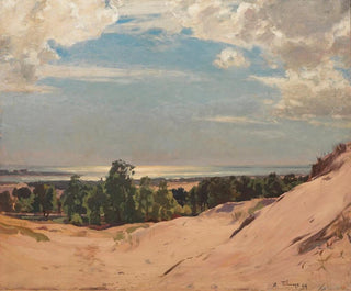 Blue and Silver Pas-de-Calais - Algernon Talmage — artwork view