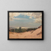 Blue and Silver Pas-de-Calais - Algernon Talmage — framed artwork on a wall