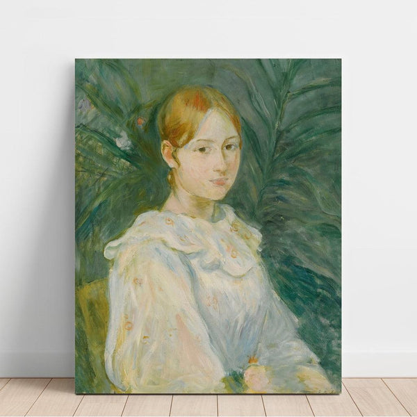 Reproduction of the painting of Alice Gamby bust - Berthe Morisot