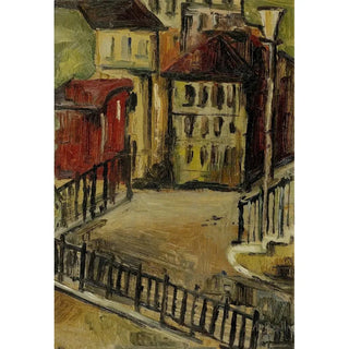 Urban landscape painting - Alice Bailly — artwork view