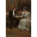 a Couple sitting taking tea - Alice Barber Stephens — artwork view