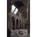 Interior painting of the Saint-Gervais church after the Good Friday bombing on March 29, 1918 - Alice Mallaivre