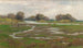 River landscape painting with marsh - Alice Marion Curtis — artwork view