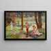 Tea Party by the Pond - Alice Mary Havers — framed artwork on a wall