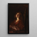 A Song - Alice Pike Barney — framed artwork on a wall