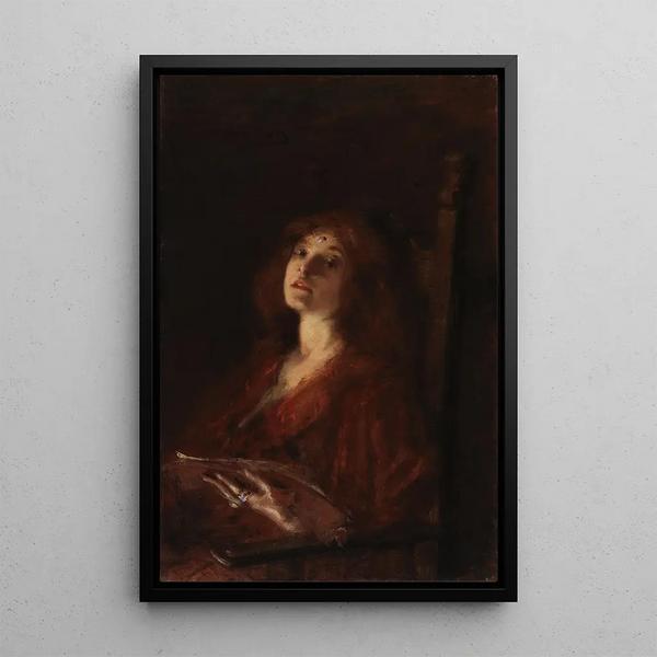 A Song - Alice Pike Barney — framed artwork on a wall