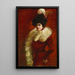 Alice Warder Garrett - Alice Pike Barney — framed artwork on a wall