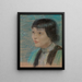 Anna May Wong - Alice Pike Barney — framed artwork on a wall