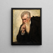 Captain Wheeler - Alice Pike Barney — framed artwork on a wall