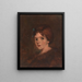 Child at Browns - Alice Pike Barney — framed artwork on a wall