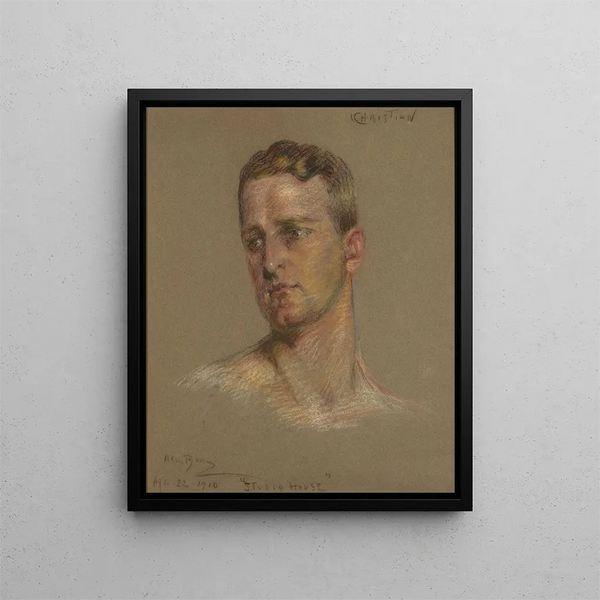 Christian Painting - Alice Pike Barney — framed artwork on a wall