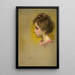Claudine - Alice Pike Barney — framed artwork on a wall