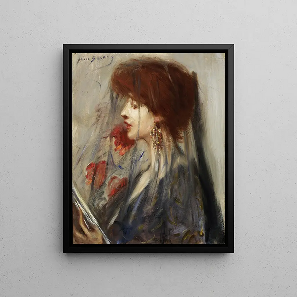 Livre de rêves - Alice Pike Barney — framed artwork on a wall
