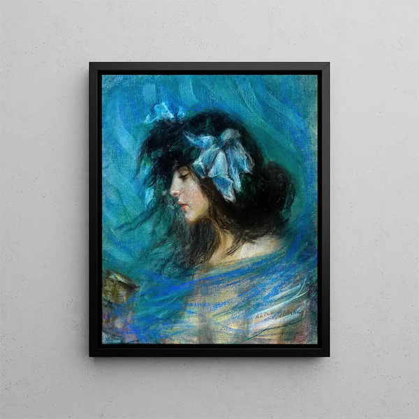 Dreamland Painting - Alice Pike Barney — framed artwork on a wall