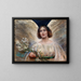 Easter Lilies Painting - Alice Pike Barney — framed artwork on a wall