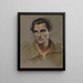 Edward Leiter - Alice Pike Barney — framed artwork on a wall
