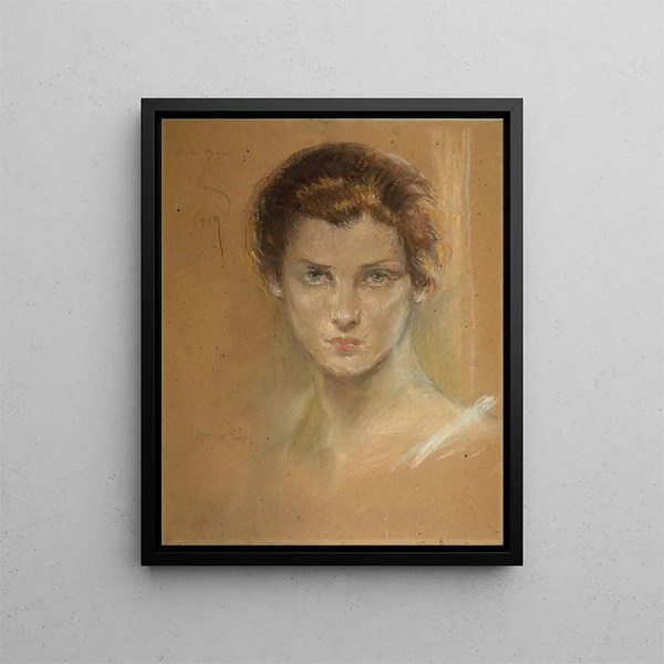 Gloria - Alice Pike Barney — framed artwork on a wall