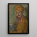 Golden Turban Painting - Alice Pike Barney — framed artwork on a wall