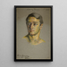 Hippolyte Thom - Alice Pike Barney — framed artwork on a wall