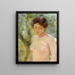 Sunlit Painting - Alice Pike Barney — framed artwork on a wall