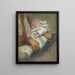 In Swaddling Clothes - Alice Pike Barney — framed artwork on a wall