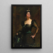 Kate Deering Ridgely - Alice Pike Barney — framed artwork on a wall