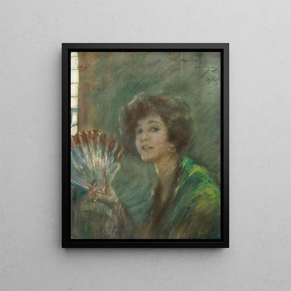 La Rosita - Alice Pike Barney — framed artwork on a wall