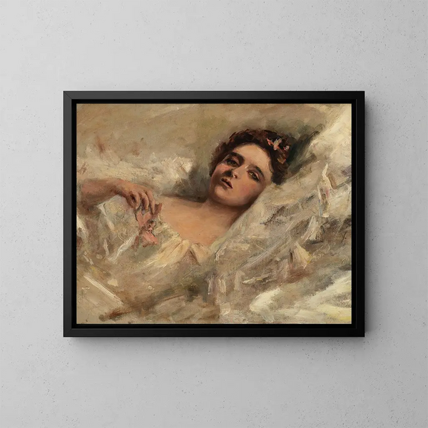 Laura Alice - Alice Pike Barney — framed artwork on a wall
