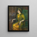 Laura Dreyfus Barney - Alice Pike Barney — framed artwork on a wall