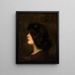 Laura at Fifteen - Alice Pike Barney — framed artwork on a wall