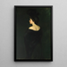 Laura in black - Alice Pike Barney — framed artwork on a wall