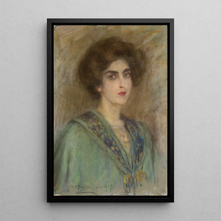 Alice Pike Barney - Laura in Green Cape.webp