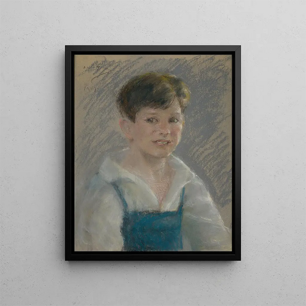 Petit jardinier - Alice Pike Barney — framed artwork on a wall