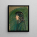 Lucie - Alice Pike Barney — framed artwork on a wall