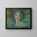 Moonlit Painting - Alice Pike Barney — framed artwork on a wall
