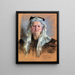 Madame Girard - Alice Pike Barney — framed artwork on a wall