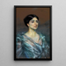 Marianne Girard - Alice Pike Barney — framed artwork on a wall