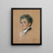 Marie Huet la Peintre - Alice Pike Barney — framed artwork on a wall