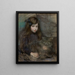 Minette et Minet - Alice Pike Barney — framed artwork on a wall