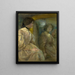 Reflection of the mirror - Alice Pike Barney — framed artwork on a wall