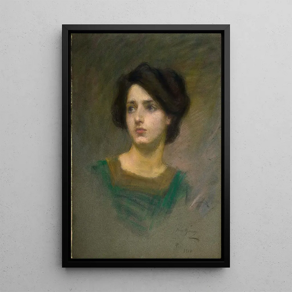 Monique - Alice Pike Barney — framed artwork on a wall