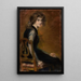 Reproduction of the painting Monkey of company - Alice Pike Barney