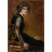 Reproduction of the painting Monkey of company - Alice Pike Barney