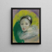 La folie lunaire - Alice Pike Barney — framed artwork on a wall