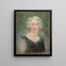 Mme Leslie Carter - Alice Pike Barney — framed artwork on a wall